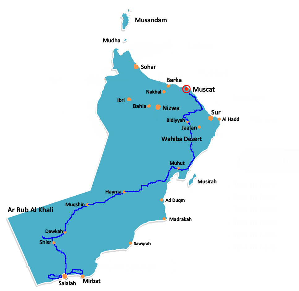oman deserts